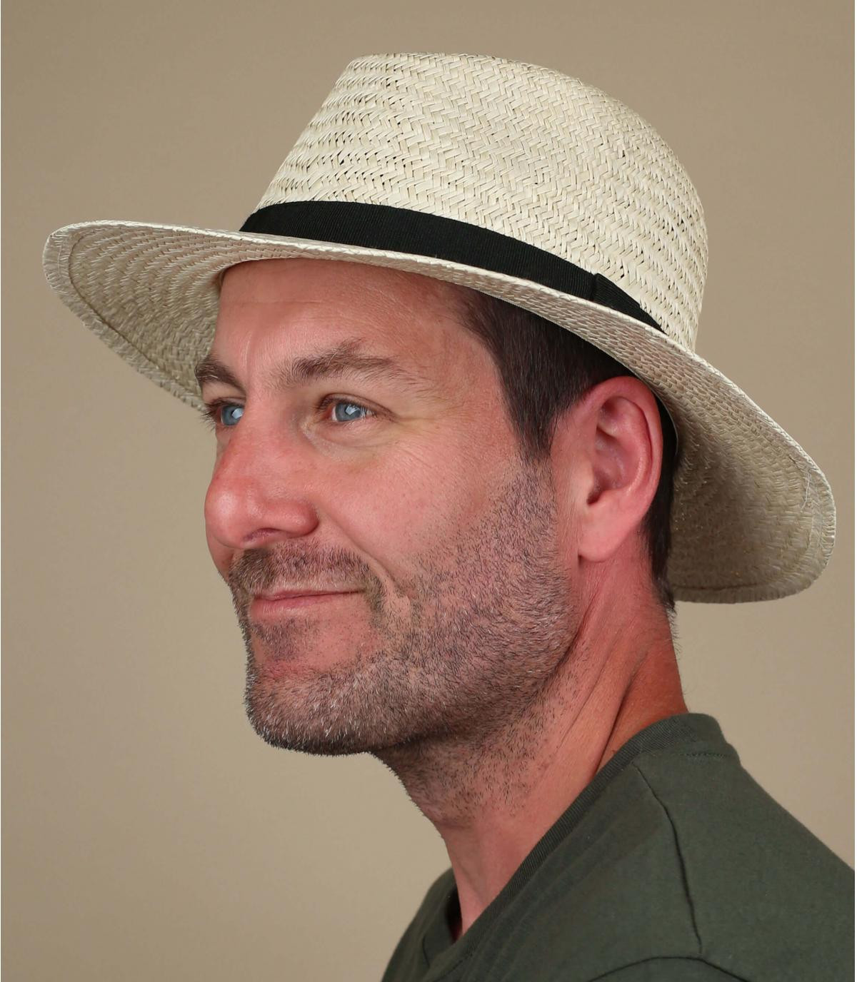 straw hat wide brim Adalard Oriental Panama straw hat wide brim Adalard Oriental Panama